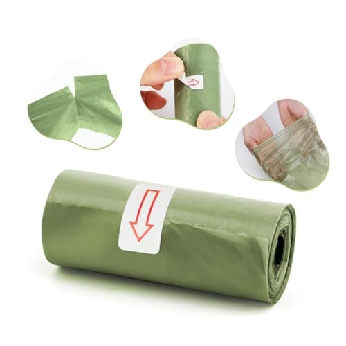 Sacs à déjections canines biodégradables 100% - 510 pcs pour promenades et voyages, étanches et résistants, grand stock