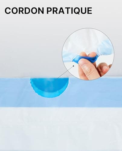 Sac Poubelle de Toilette PETKIT PURA MAX 2 & PURA X, Chats Résistant aux Rayures & Facile à Utiliser, 5 Rouleaux * 20 (1