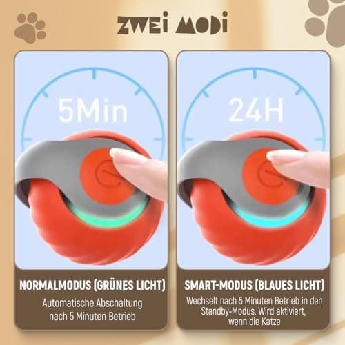 GMTEO Jouet interactif pour chats bleu, attrayant et intelligent, parfait pour les chats intérieurs (Bleu)  
GMTEO Jouet
