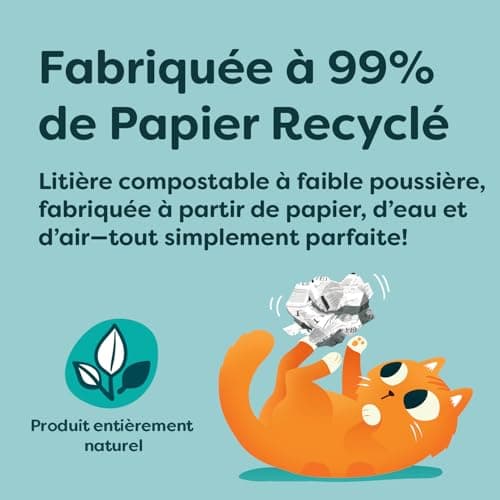 Litière Naturelle Breeder Celect (10L) 99% Papier Recyclé