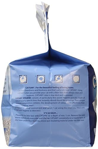 Catsan - Lot de 2 litières hygiéniques de 10 L pour chats, confortable et économique, idéale pour maison et clinique vét