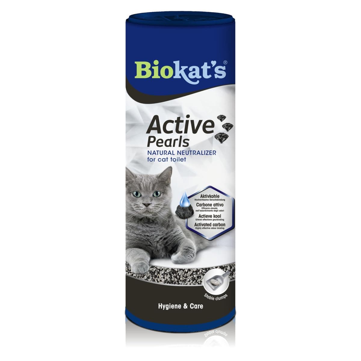 Biokat Active Pearls - Fixation des odeurs, absorption de la litière pour chat - 1 boîte (700 ml)
