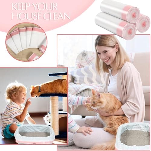 sacs à litière pour chat XXL (115x45 cm) anti-fuite.resistant griffes odeurs