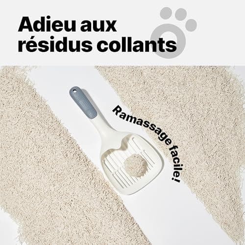 Litière pour Chat Tofu - Agglomérante, d’Origine Végétale avec Cosses de Pois, 1 x 3,6 kg<br>
Litière pour Chat Tofu - B